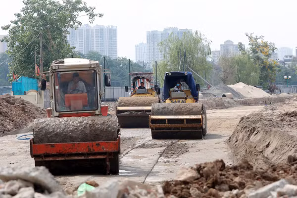 Các vật liệu xây dựng tăng giá cùng lúc tạo ra cú sốc với ngành xây dựng. Ảnh trong bài | Khiếu Minh