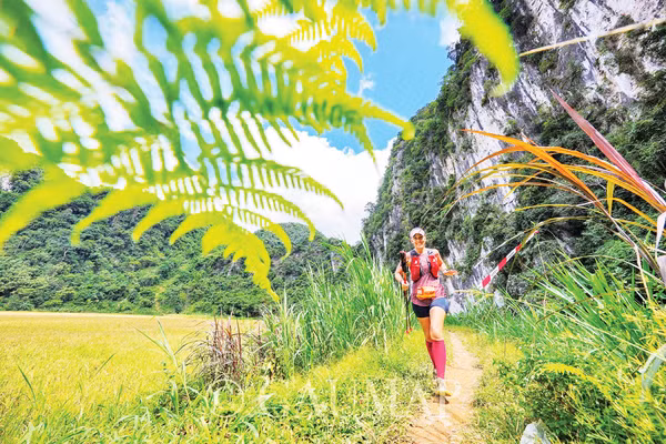 Giải chạy marathon băng rừng Việt Nam tại Pù Luông thu hút hàng nghìn vận động viên trên khắp thế giới đến tham dự.