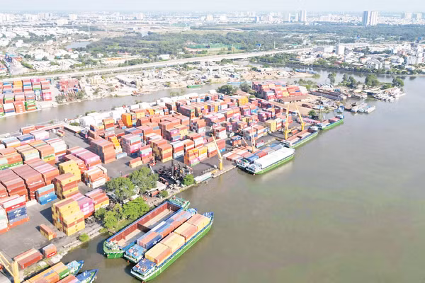Một góc Cảng Trường Thọ (Ảnh THẾ ANH)
