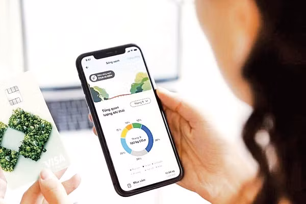 Người tiêu dùng trẻ có xu hướng thực hành tiêu dùng xanh trên không gian số. Ảnh: Metric 