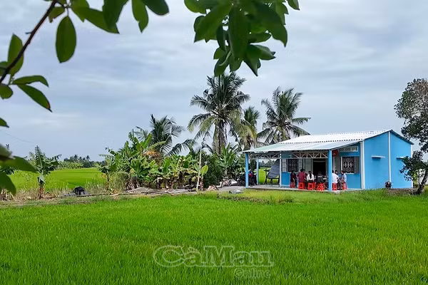 Những căn nhà mới được hoàn thành đã giúp các hộ nghèo, hộ cận nghèo và gia đình gặp khó khăn về nhà ở có thêm điểm tựa ổn định cuộc sống.