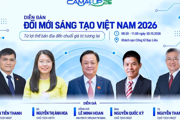 Các diễn giả tại Diễn đàn Đổi mới sáng tạo Việt Nam 2026 là những chuyên gia, nhà quản lý có uy tín và kinh nghiệm thực tiễn. (Ảnh: CiNEC cung cấp)