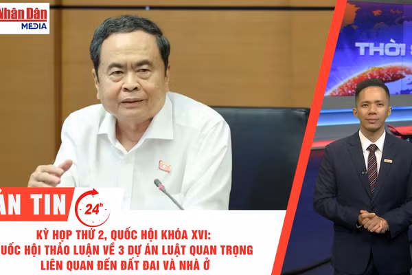 [Video] Thời sự 24h ngày 22/10/2026: Kỳ họp thứ 2, Quốc hội khóa XVI: Quốc hội thảo luận về 3 dự án luật quan trọng liên quan đến đất đai và nhà ở 