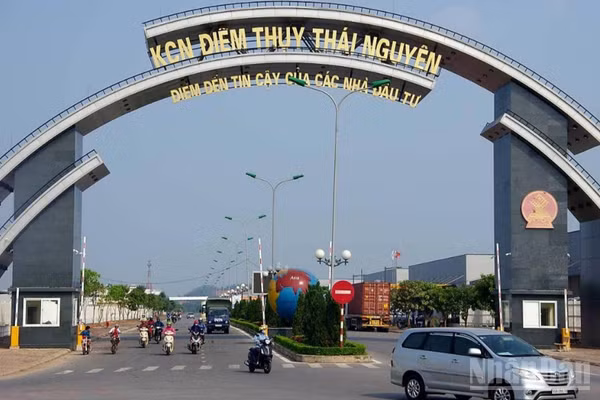 Khu công nghiệp Điềm Thụy, Thái Nguyên. (Ảnh: CTV)