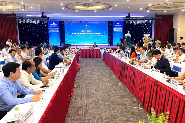 Quang cảnh hội thảo. (Ảnh: CÔNG LÝ)