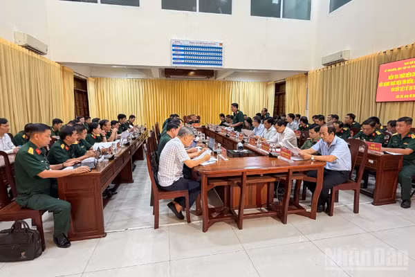 Quang cảnh hội nghị. (Ảnh: VĂN ÚT)