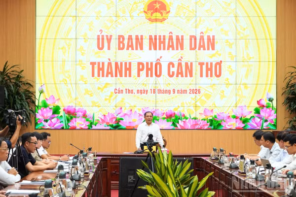 Quang cảnh họp Ban tổ chức. (Ảnh: VĂN ÚT)