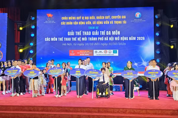 Giải thu hút hơn 600 vận động viên đến từ nhiều tỉnh, thành phố. (Ảnh: NAM SƯƠNG)