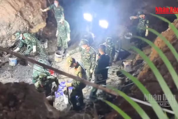[Video] Đã quy tập 93 hài cốt liệt sĩ và 2 hài cốt tập thể tại Công viên Lê Thị Riêng