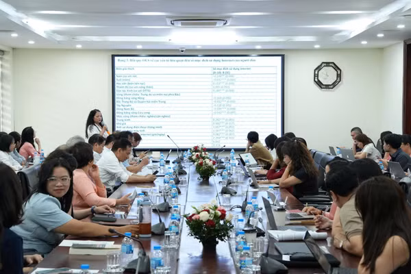 Hội thảo khoa học quốc gia “Xã hội học và Công tác xã hội trong kỷ nguyên số và phát triển bền vững”. (Ảnh: USSH)