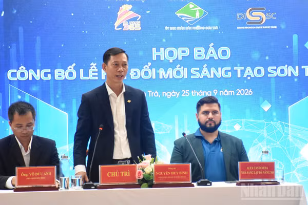 Ban tổ chức giới thiệu các nội dung tại sự kiện SIF 2026. (Ảnh: ANH ĐÀO)