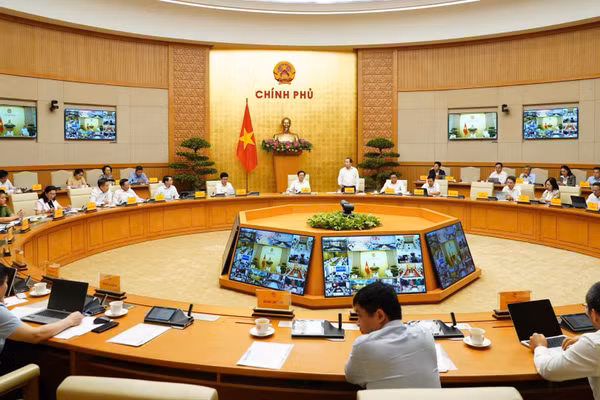 Bộ trưởng Khoa học và Công nghệ Vũ Hải Quân phát biểu tại hội nghị diễn ra sáng 23/10. (Ảnh: Bộ Khoa học và Công nghệ)