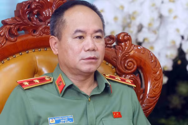 Trung tướng Nguyễn Thanh Tùng, Anh hùng Lực lượng vũ trang nhân dân, Giám đốc Công an thành phố Hà Nội. (Ảnh: PHẠM KIÊN)