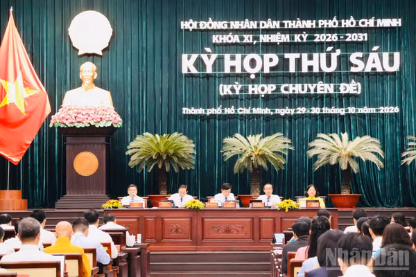 Toàn cảnh kỳ họp. (Ảnh: VƯƠNG LÊ)