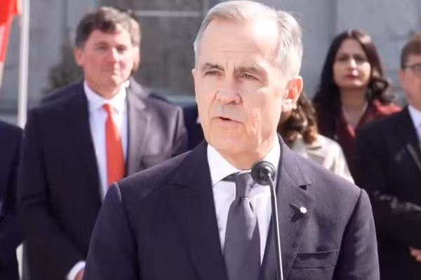 Thủ tướng Canada Mark Carney. (Ảnh: THX/TTXVN)