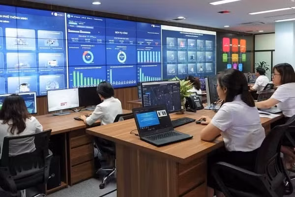 Đà Nẵng triển khai thành công mô hình Trung tâm điều hành thông minh (IOC).