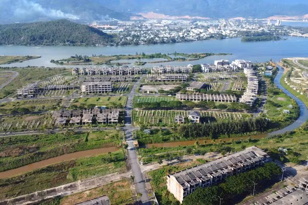 Một góc Dự án Khu đô thị sinh thái Golden Hills. (Ảnh: ANH ĐÀO)