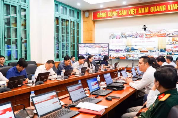 Văn phòng Trung ương Đảng tổ chức tập huấn sử dụng Hệ thống tiếp nhận phản ánh, kiến nghị, sáng kiến, giải pháp về Nghị quyết số 57-NQ/TW. (Ảnh: ĐINH PHƯƠNG)