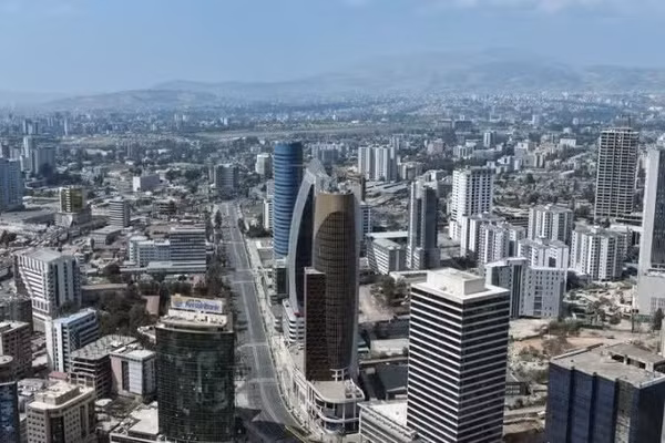 Quang cảnh thành phố Addis Ababa, Ethiopia. (Ảnh minh họa: TÂN HOA XÃ)