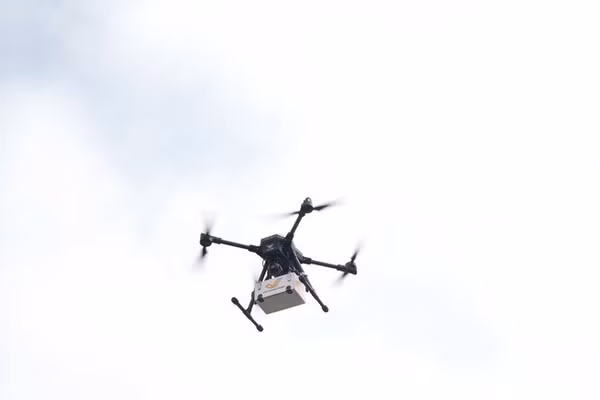 Điện Biên thử nghiệm có kiểm soát phát triển kinh tế tầm thấp, ứng dụng UAV. (Ảnh: Bộ Khoa học và Công nghệ)