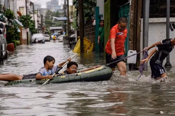 Ngập lụt tại Bangkok, Thái Lan. (Ảnh: ZUMA PRESS WIRE)