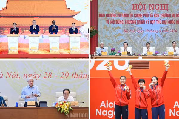 Tin nổi bật ngày 29/9: Tổng Bí thư, Chủ tịch nước Tô Lâm dự lễ khởi công dự án tu bổ Điện Kính Thiên; Hội nghị Ban Thường vụ Đảng ủy Chính phủ và Ban Thường vụ Đảng ủy Quốc hội