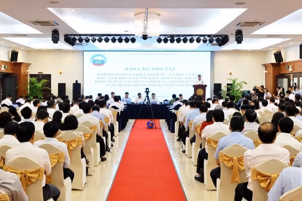 Toàn cảnh hội nghị. (Ảnh: Ủy ban nhân dân Thành phố Hồ Chí Minh)