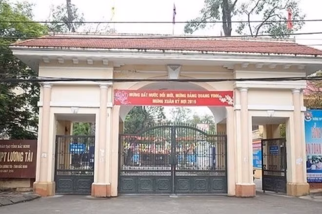 Trường trung học phổ thông Lương Tài. (Nguồn: http://thptluongtai.bacninh.edu.vn)