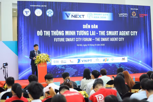Diễn đàn Đô thị thông minh tương lai 2026 có chủ đề “Đô thị thông minh của tương lai: Smart Agent City”. (Ảnh: Ban tổ chức)