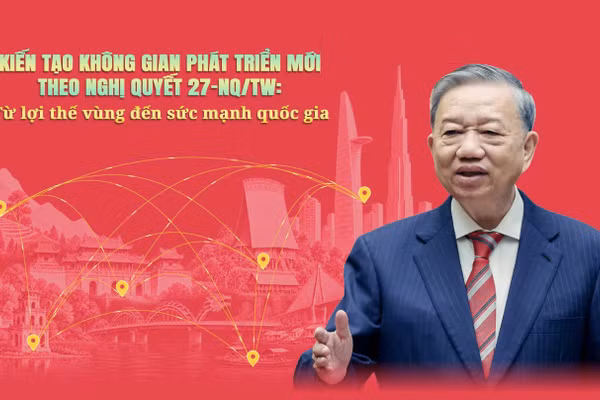 Kiến tạo không gian phát triển mới theo Nghị quyết 27-NQ/TW: Từ lợi thế vùng đến sức mạnh quốc gia