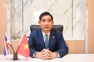 Đại sứ Việt Nam tại Thái Lan Phạm Việt Hùng. (Ảnh: MINH THẮNG)