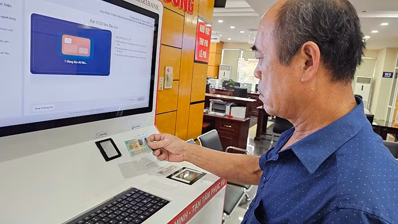 Công dân ứng dụng Kiosk thông minh.