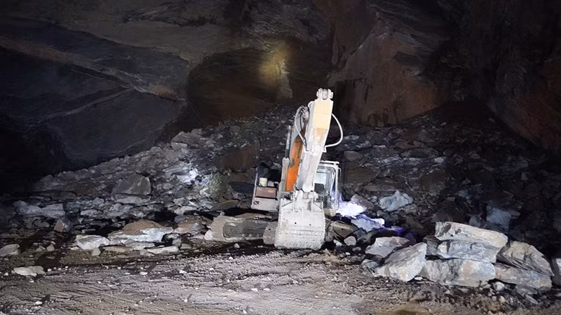 Hiện trường vụ tai nạn.