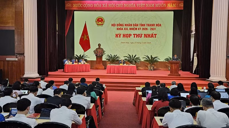 Quang cảnh kỳ họp.