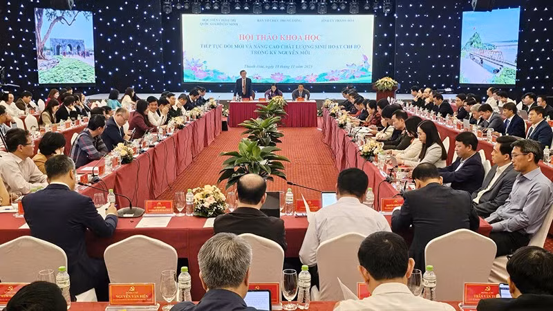 Quang cảnh hội thảo khoa học.