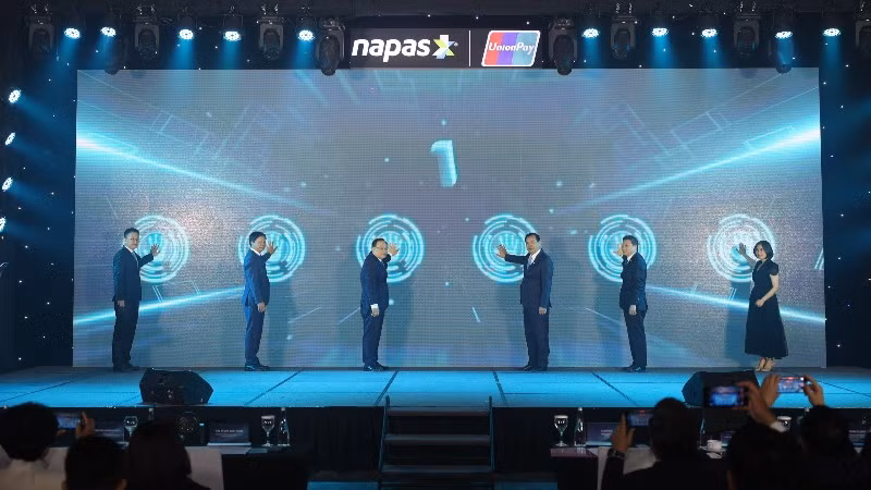 Lễ công bố kết nối thanh toán bán lẻ song phương qua mã QR giữa Việt Nam-Trung Quốc. 