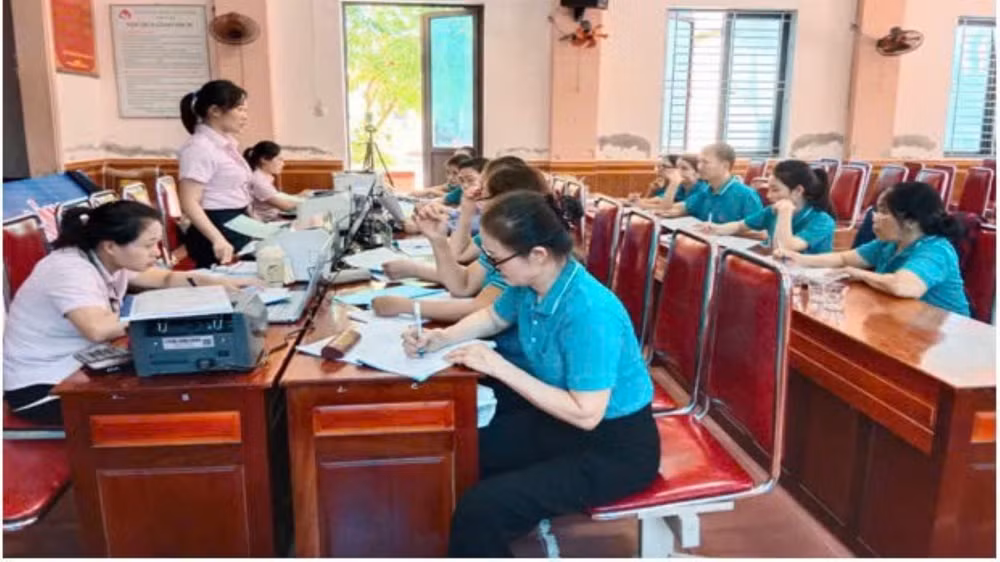 Toàn bộ mạng lưới điểm giao dịch của Ngân hàng Chính sách xã hội tỉnh Nghệ An được giữ nguyên sau sáp nhập.