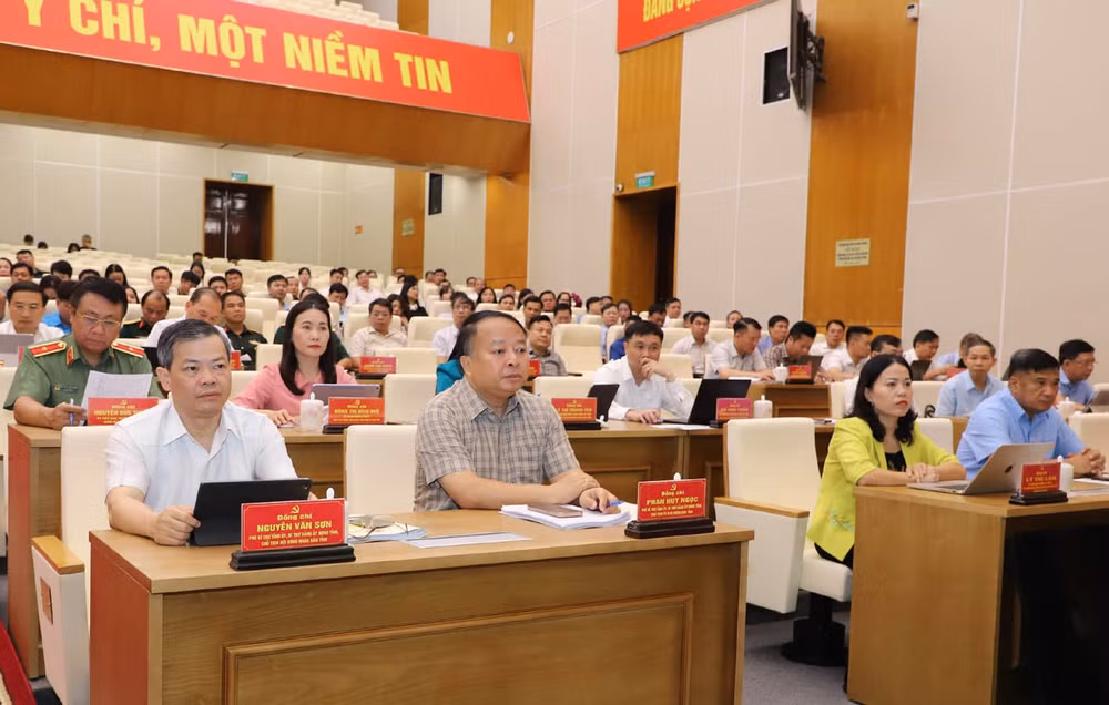 Tỉnh ủy Tuyên Quang tổ chức hội nghị học tập, quán triệt, triển khai thực hiện các văn bản của Trung ương.