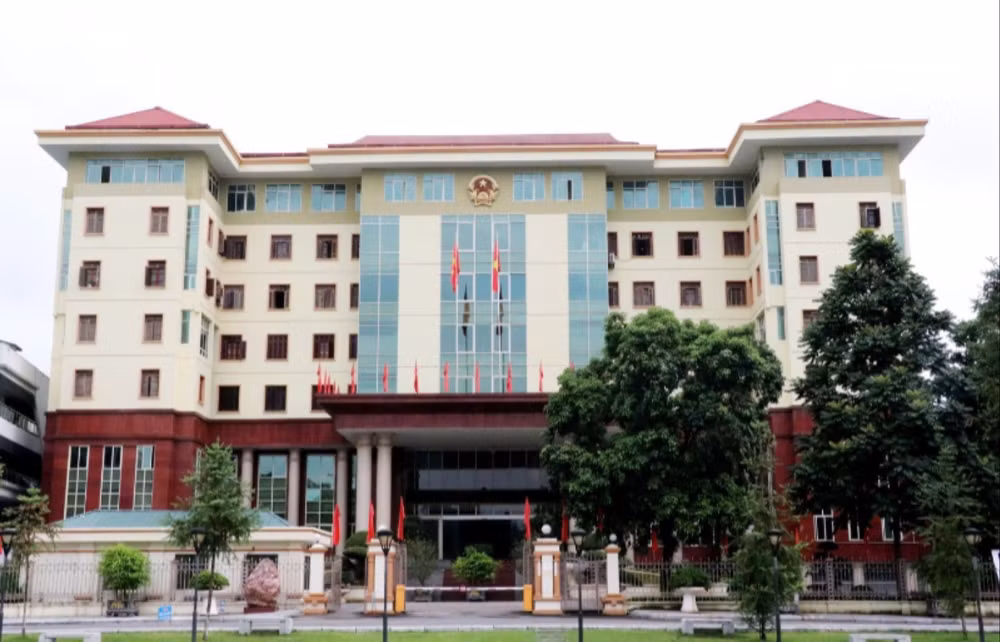 Trụ sở làm việc của Ủy ban nhân dân tỉnh Tuyên Quang tại cơ sở 2. 