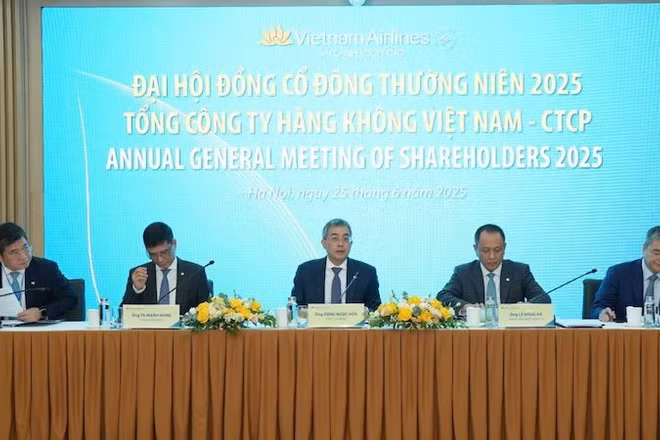 Đại hội cổ đông Vietnam Airlines. 