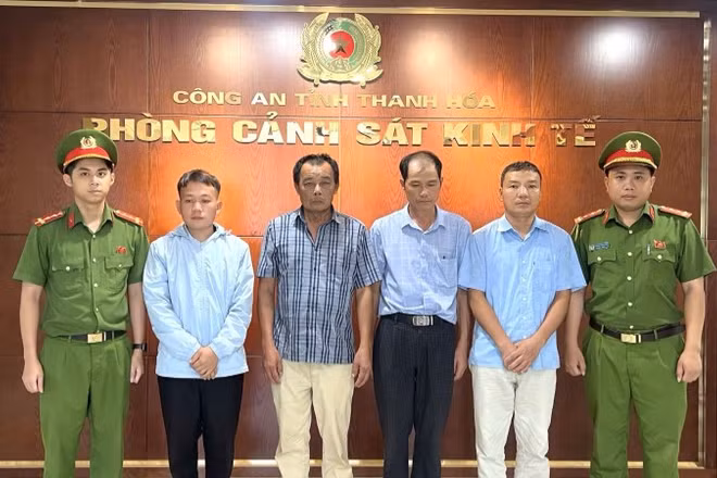 Các đối tượng có liên quan đến vụ việc.