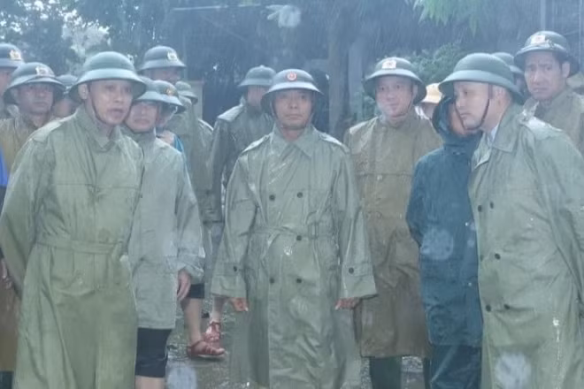 Bí thư Tỉnh ủy Thanh Hóa kiểm tra công tác phòng, chống bão lũ.