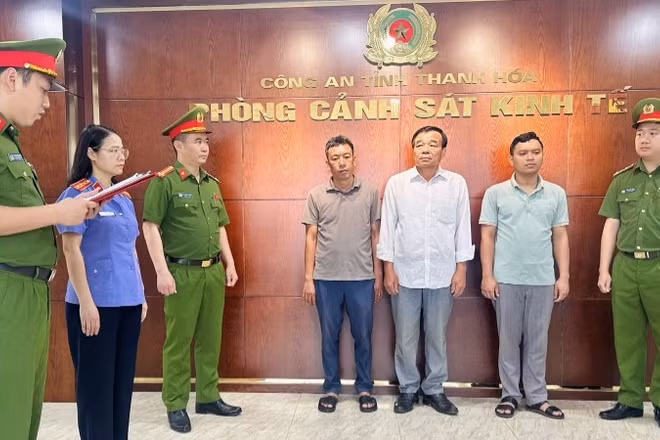 Công an tỉnh Thanh Hóa quyết định khởi tố vụ án, khởi tố bị can.
