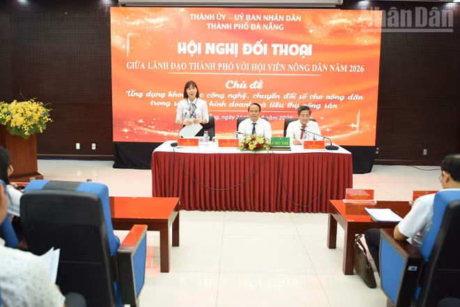 Thành phố đối thoại, lắng nghe những tâm tư, nguyện vọng, đề xuất, kiến nghị của hội viên, nông dân. (Ảnh: THANH TÂM)