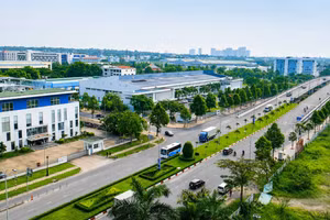 Một góc Khu Công nghệ cao Thành phố Hồ Chí Minh.