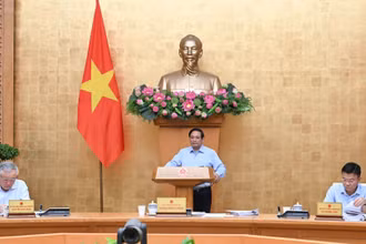 Thủ tướng Phạm Minh Chính chủ trì phiên họp Chính phủ thường kỳ tháng 7 trực tuyến với các tỉnh, thành phố trực thuộc Trung ương.