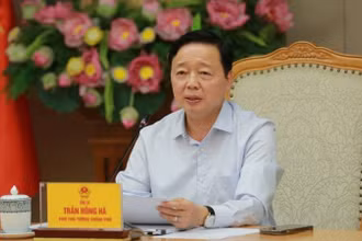 Phó Thủ tướng Trần Hồng Hà chủ trì cuộc họp. (Ảnh: VGP/Minh Khôi)