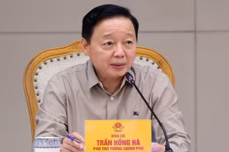 Phó Thủ tướng Trần Hồng Hà cho rằng, sản phẩm OCOP cần được nhìn nhận như thương hiệu quốc gia chứ không chỉ dừng ở quy mô địa phương. (Ảnh: Văn Điệp/TTXVN)