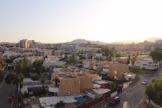 Thành phố Eilat bình yên giữa điểm nóng xung đột Israel-Iran. (Ảnh: TTXVN)