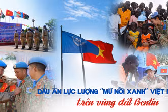 Dấu ấn lực lượng “mũ nồi xanh” Việt Nam trên vùng đất Bentiu